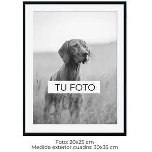 Marco Blanco 2 cm x 2 cm