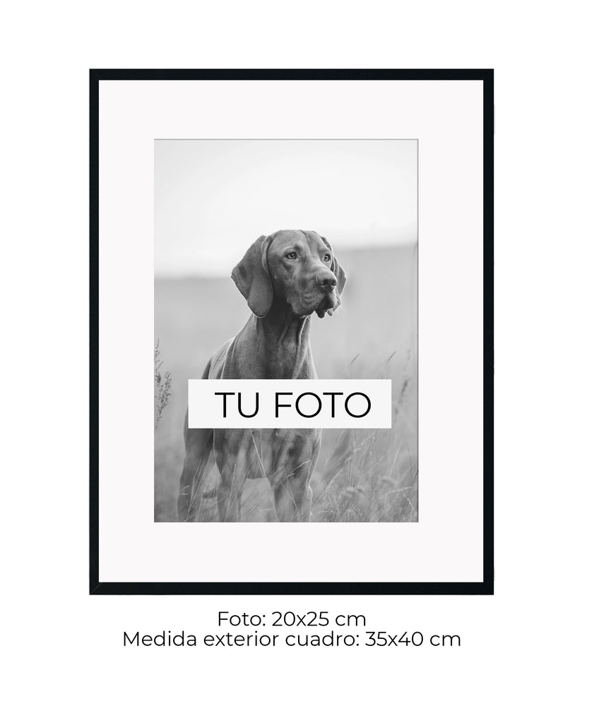 Marco Caja Texturada Negra y Pirita 2 cm x 3 cm