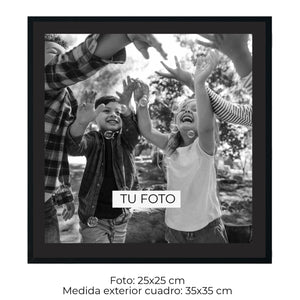 Marco Blanco 2 cm x 2 cm