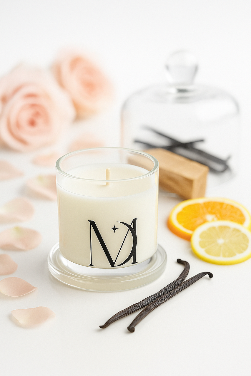 Vela de soja en Cupula - Moon