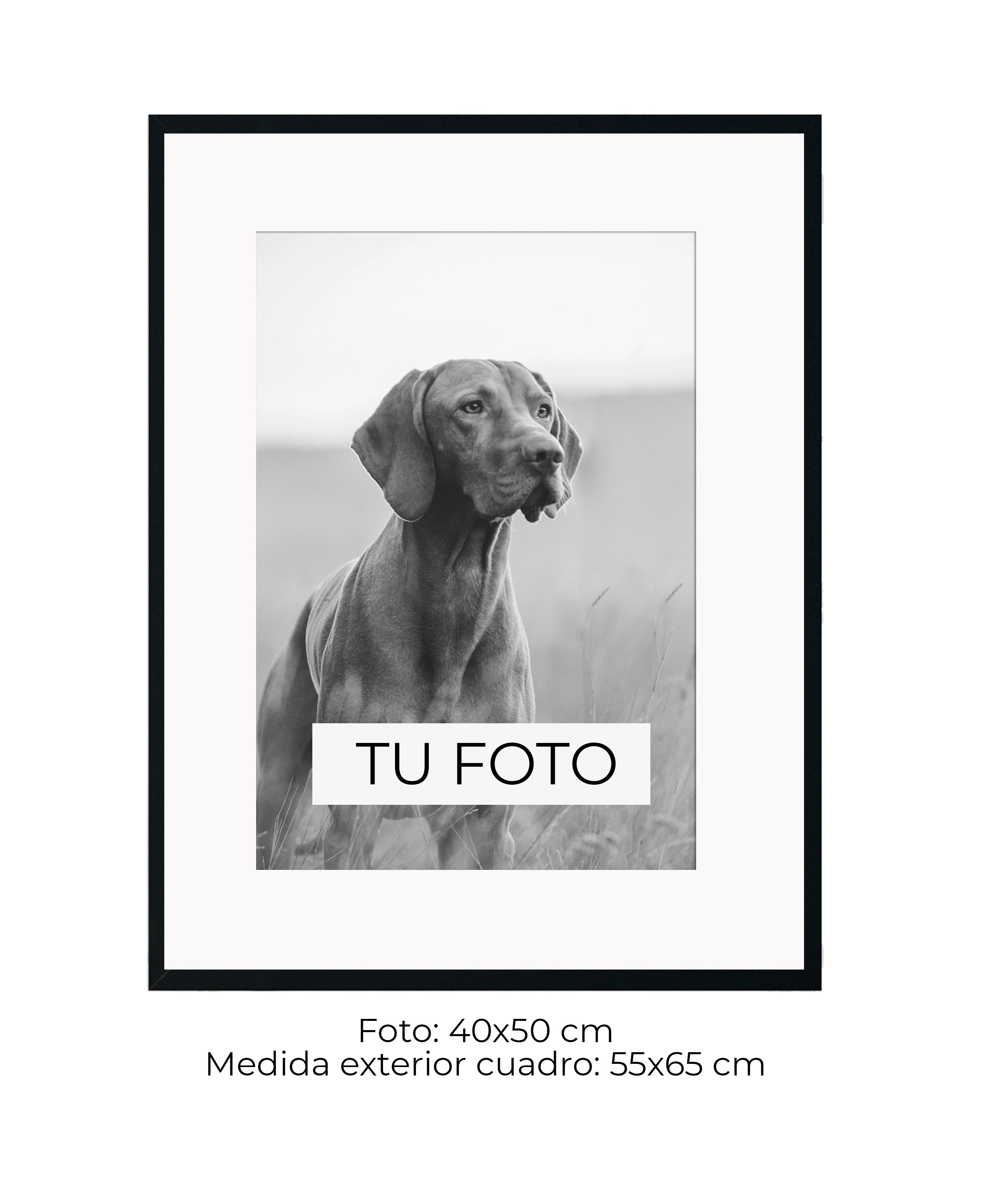 Marco Caja Texturada Negra y Pirita 2 cm x 3 cm