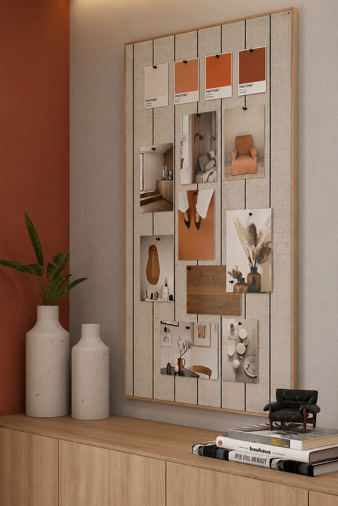 Board de lino pineable lineas finas