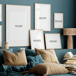 Composición paisajes - 7 cuadros