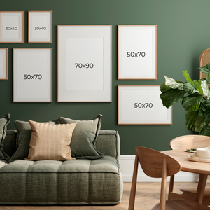 Composición Terracota - 7 cuadros