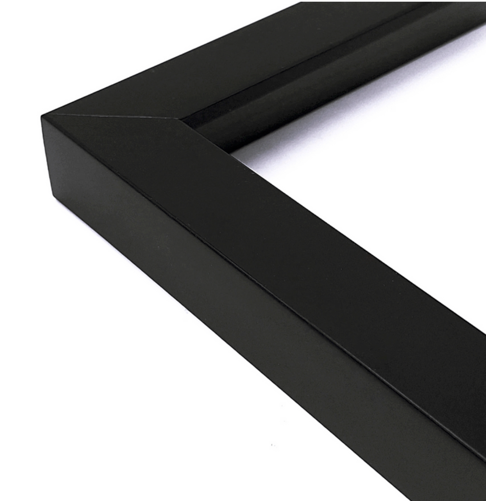 Marco Negro Plano 2 cm x 2 cm