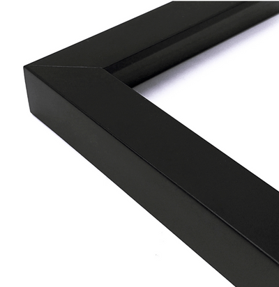 Marco Negro Plano 2 cm x 2 cm