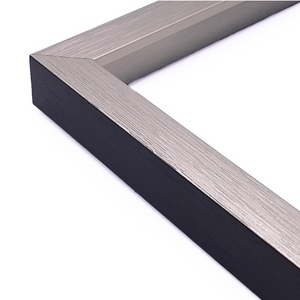 Marco Caja Texturada Negra y Pirita 2 cm x 3 cm