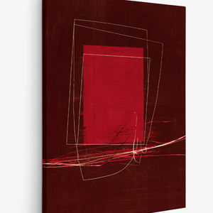 Abstract Red Square I