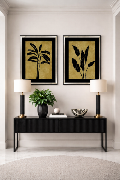 Hoja platano Ocre II