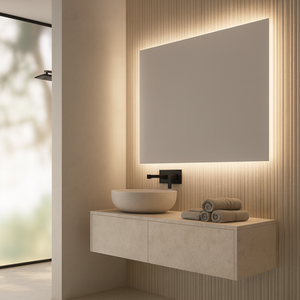 Espejo LED sin marco