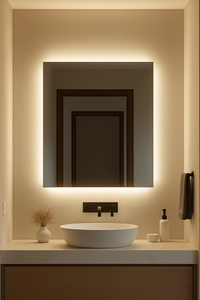 Espejo LED sin marco