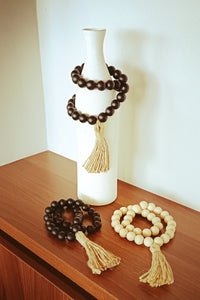 Cuentas Negra / Natural - Stock