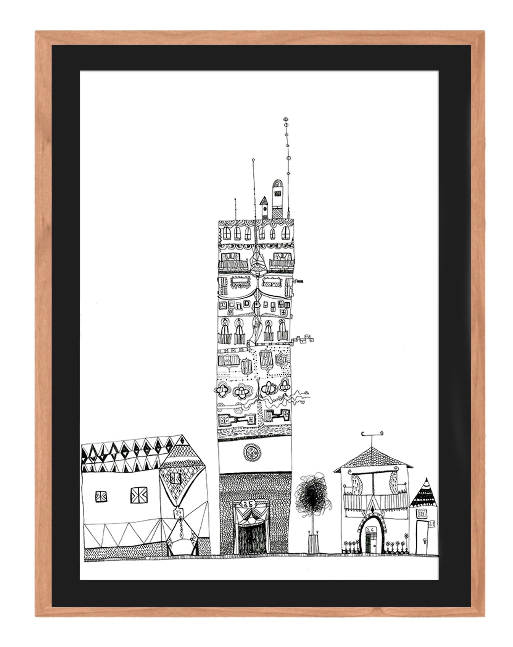 Yo vivo en el nro 25