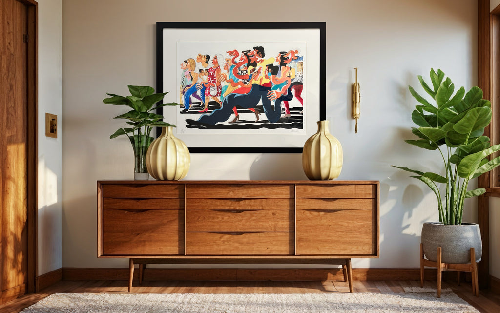 Al Metro - Fernando Allende - Stock