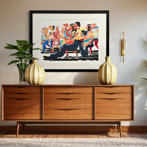 Al Metro - Fernando Allende - Stock