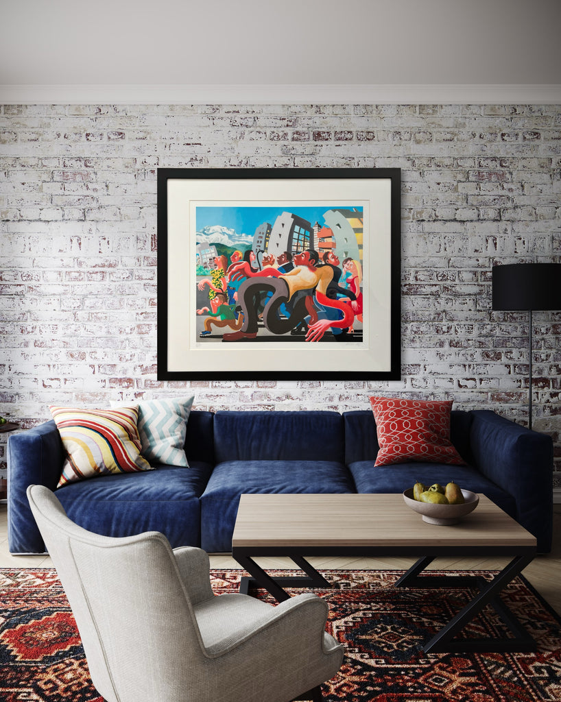 En el centro  - Fernando Allende - Stock