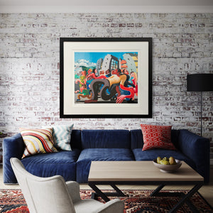 En el centro  - Fernando Allende - Stock