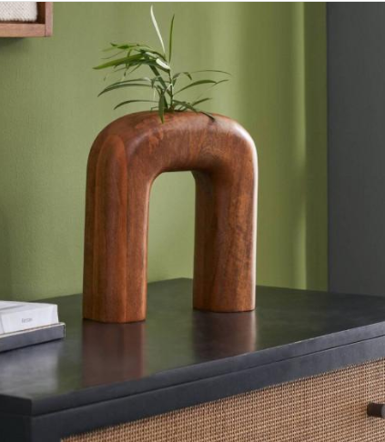 Jarrón Melobody Madera Arco - Stock