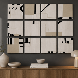Neutral  - set 12 cuadros