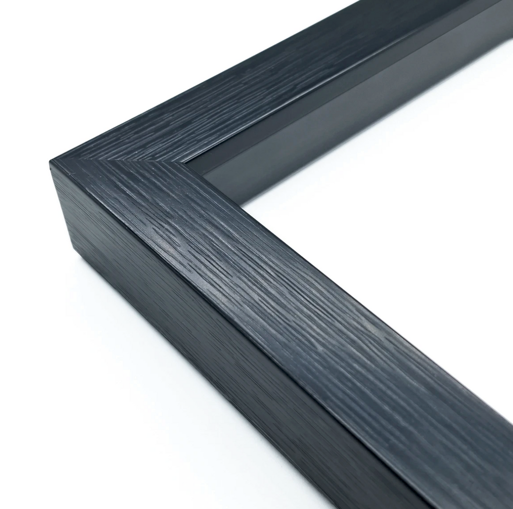 Marco Caja Texturada Negra 2 cm x 3 cm