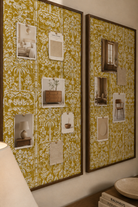 Board de lino pineable Paisaje Ocre