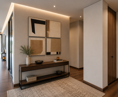 Recepción I - Canva Geo Beige