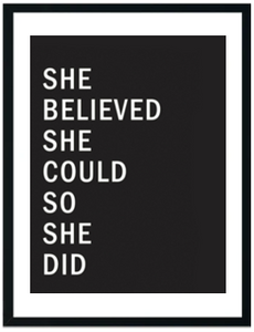 She Believed