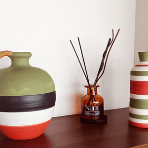 Vasija y Florero "Linea Terra " - Stock