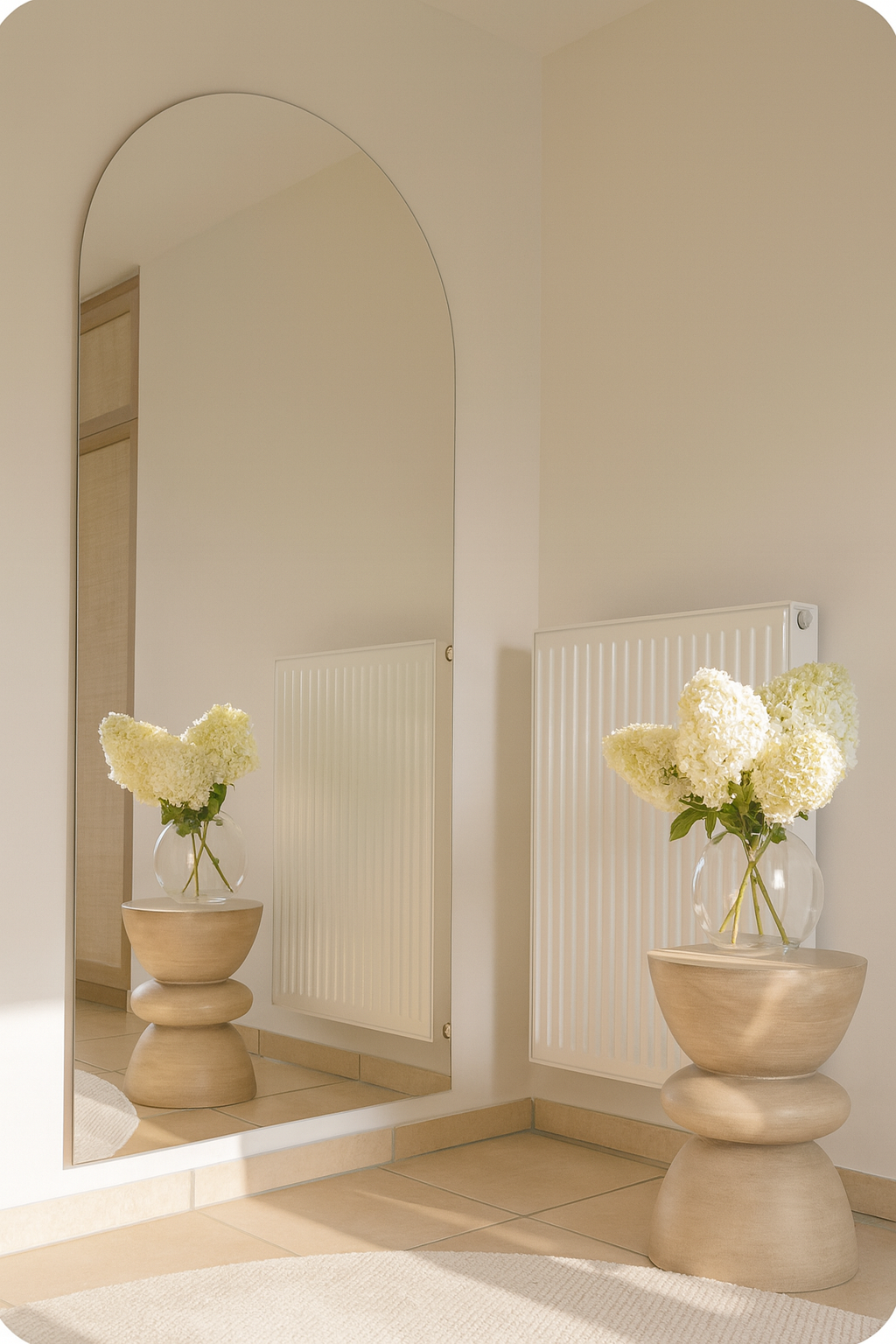 Espejo Arco sin marco