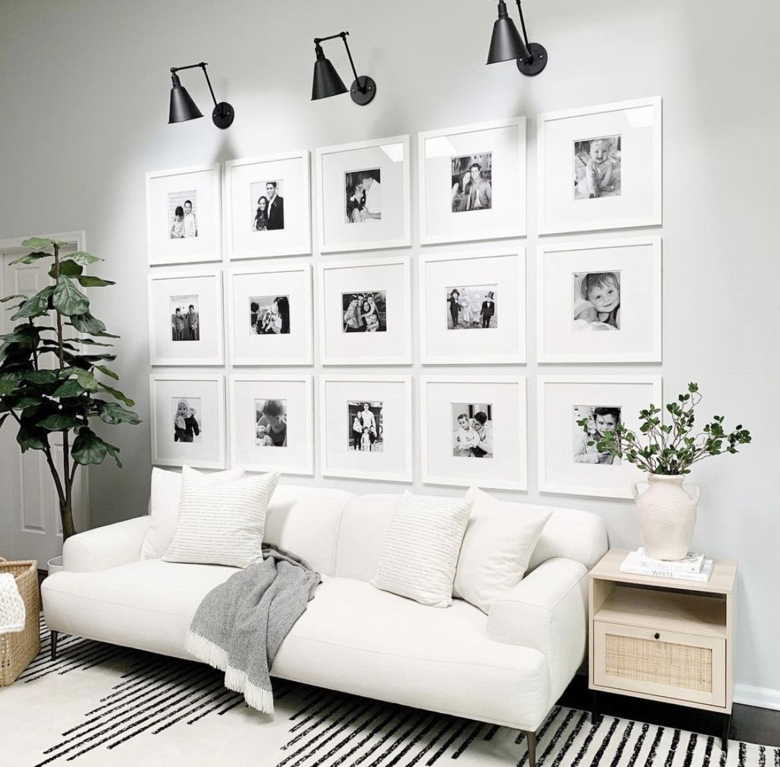 Marco Blanco 2 cm x 2 cm