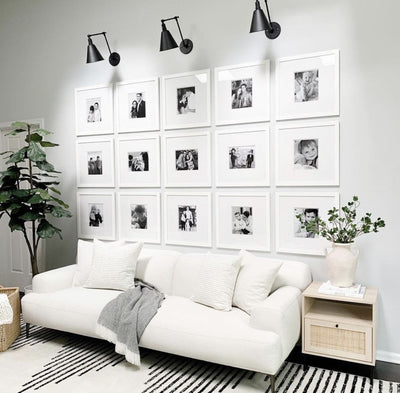 Marco Blanco 2 cm x 2 cm