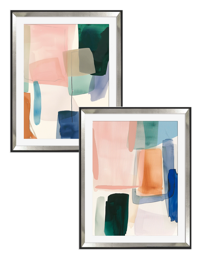 Dupla Color Abstract I y II - Stock