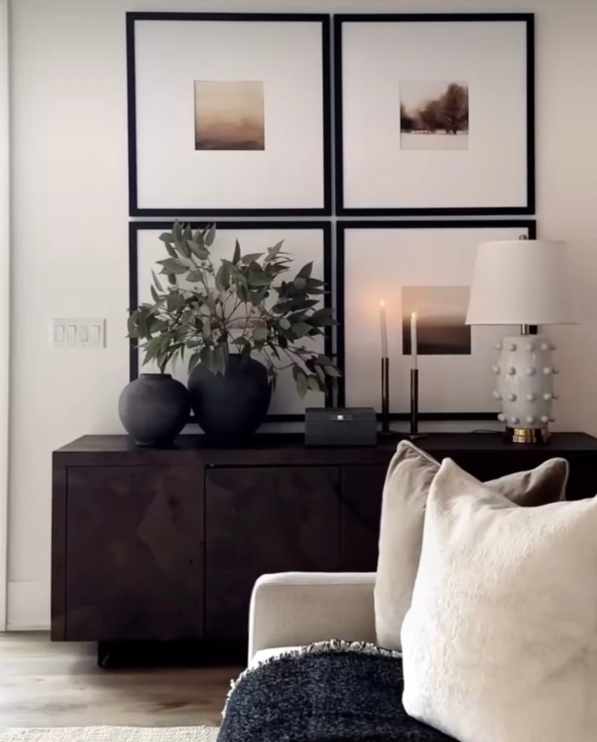 Marco Caja Texturada Negra 2 cm x 3 cm