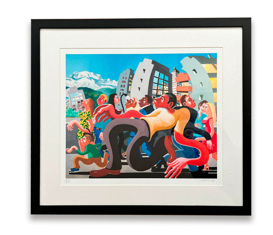 En el centro  - Fernando Allende - Stock