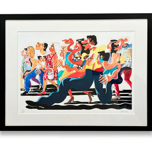 Al Metro - Fernando Allende - Stock