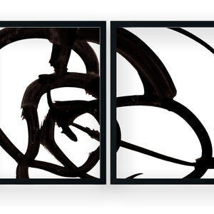 Dupla esferas negras