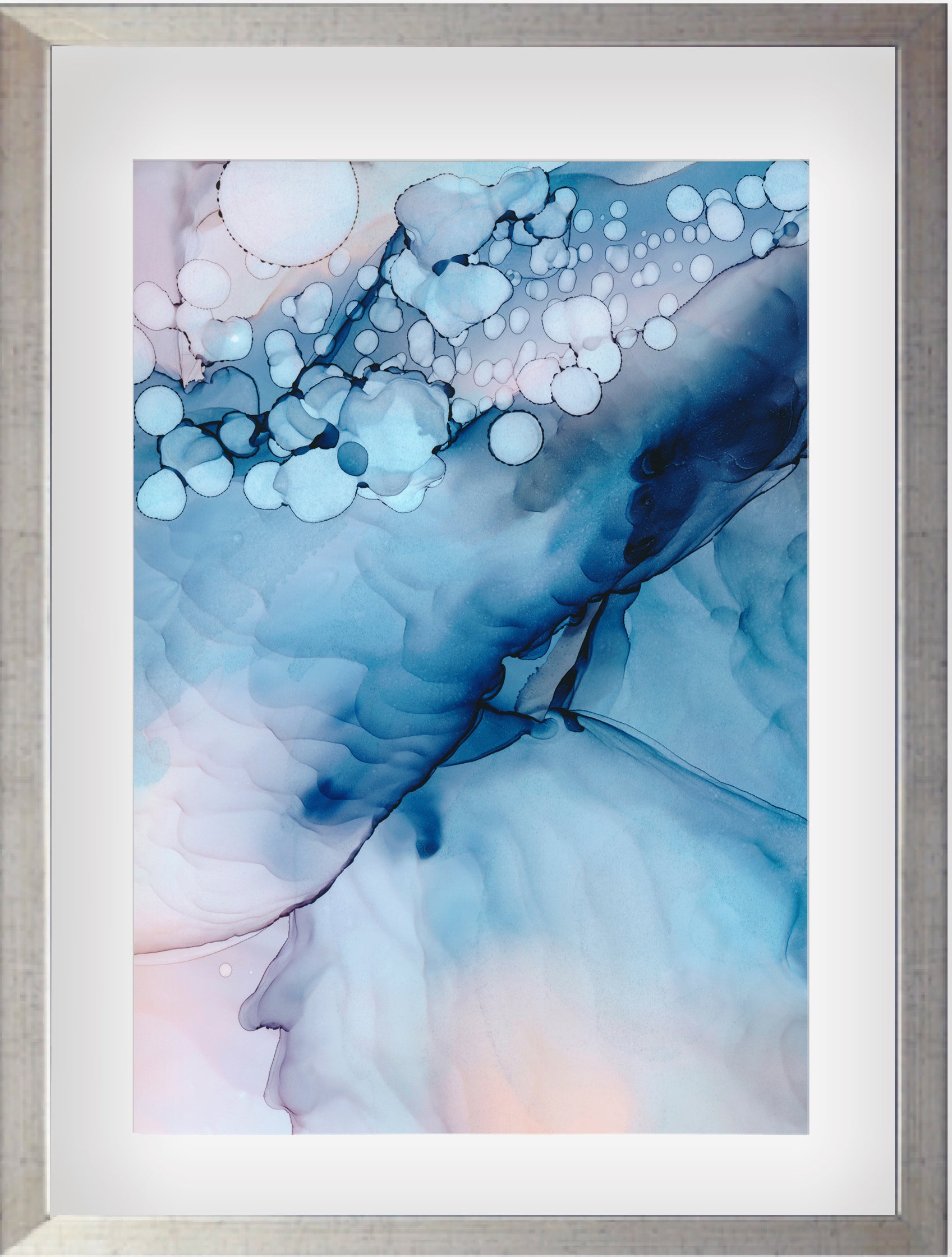 Alcohol Ink Atardecer II