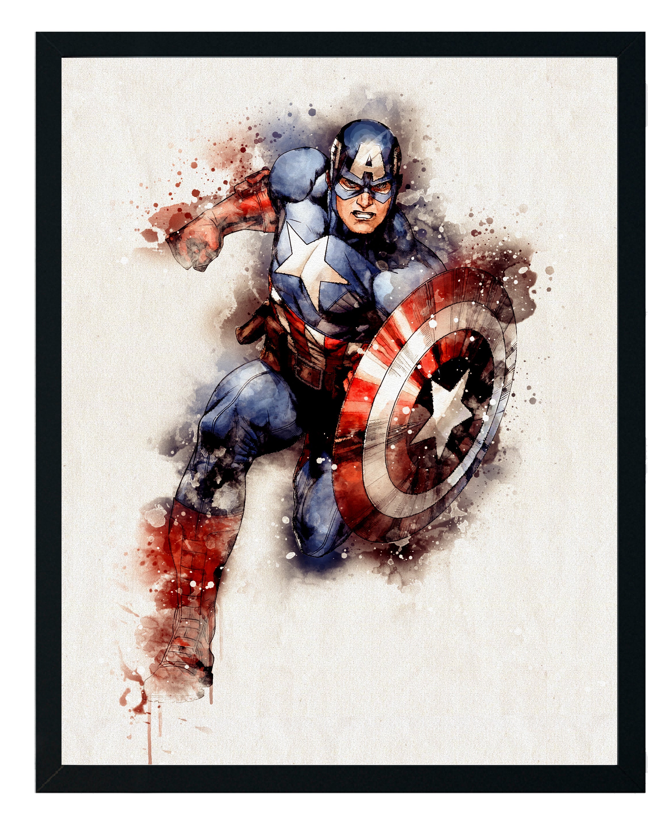 Capitan America Aqua