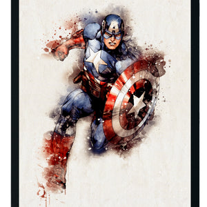 Capitan America Aqua