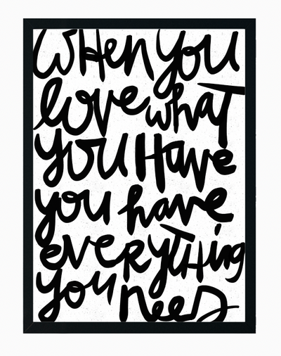 When Love
