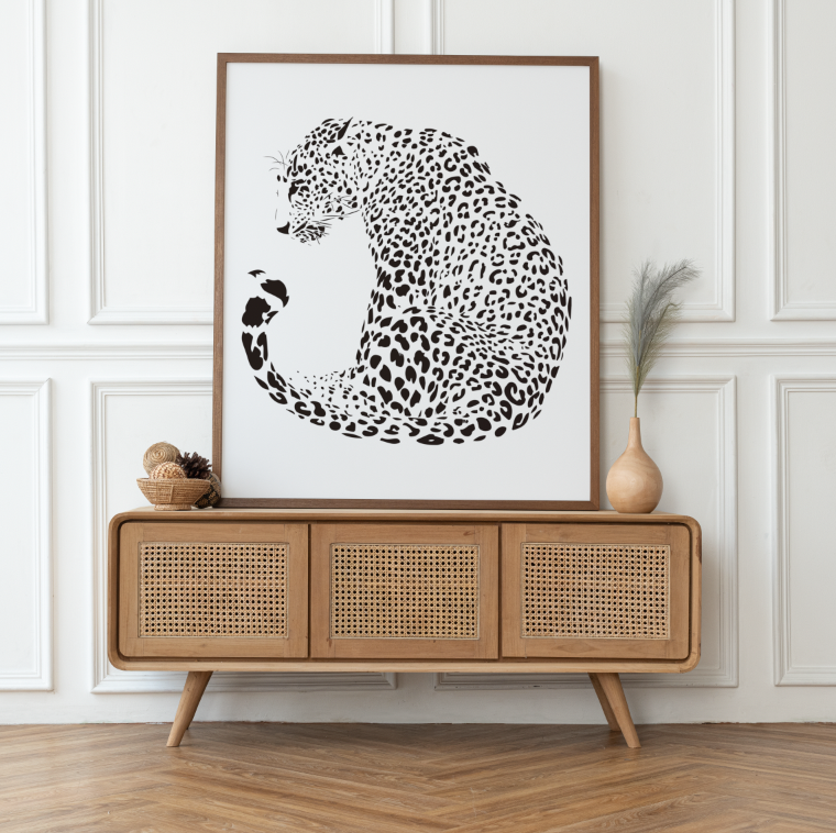 Leopardo Blanco