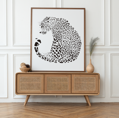 Leopardo Blanco