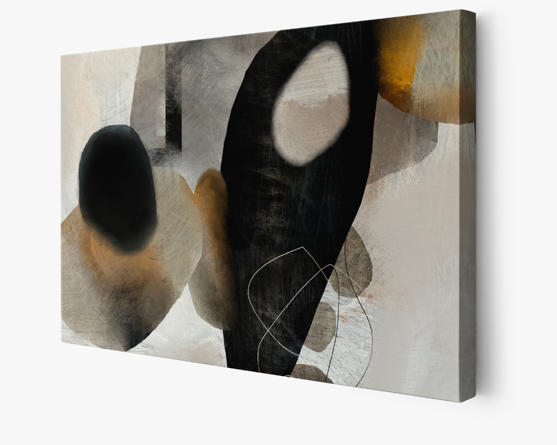 Abstracto Piedras Lunares