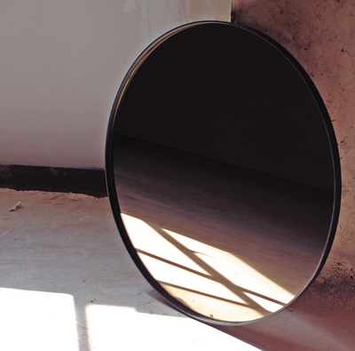 Espejo Circular de Hierro