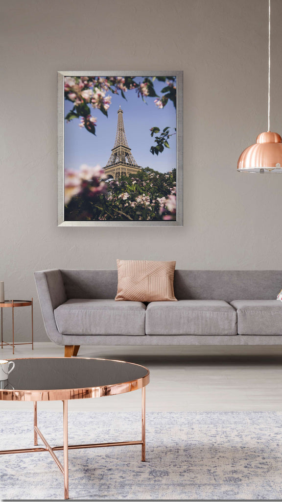 Paris con flores - Stock