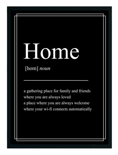 Home Black Definition
