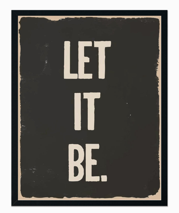 Let it be