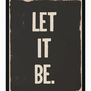 Let it be