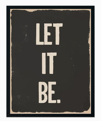 Let it be