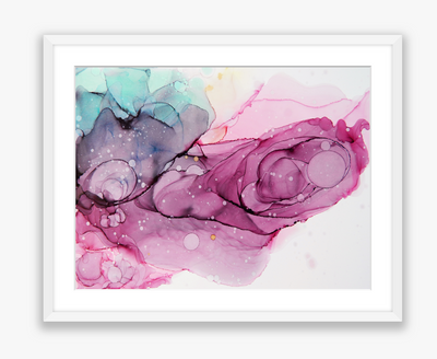 Alcohol Ink Rosado